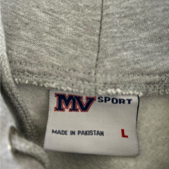NWT MV Sport Sweatshirt Womens L Large Heather Gray Cornell Collegiate Pullover - Picture 10 of 10